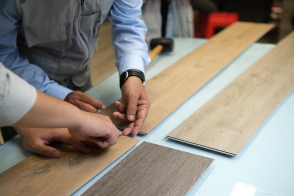 CaCO₃ powder increases hardness for SPC flooring