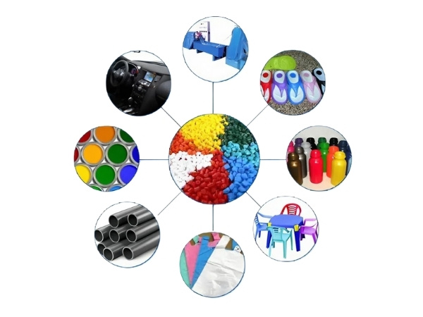 Hạt nhựa màu được ứng dụng rộng rãi trong các ngành sản xuất nhựa hiện nay
