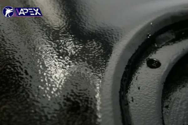 The effects of orange peel on paint’s surface finishes