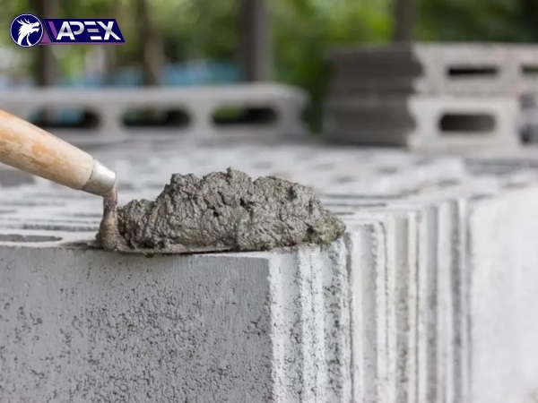 Cement setting time typically begins after about 45 minutes