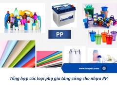 Tổng hợp các loại phụ gia tăng cứng cho nhựa PP